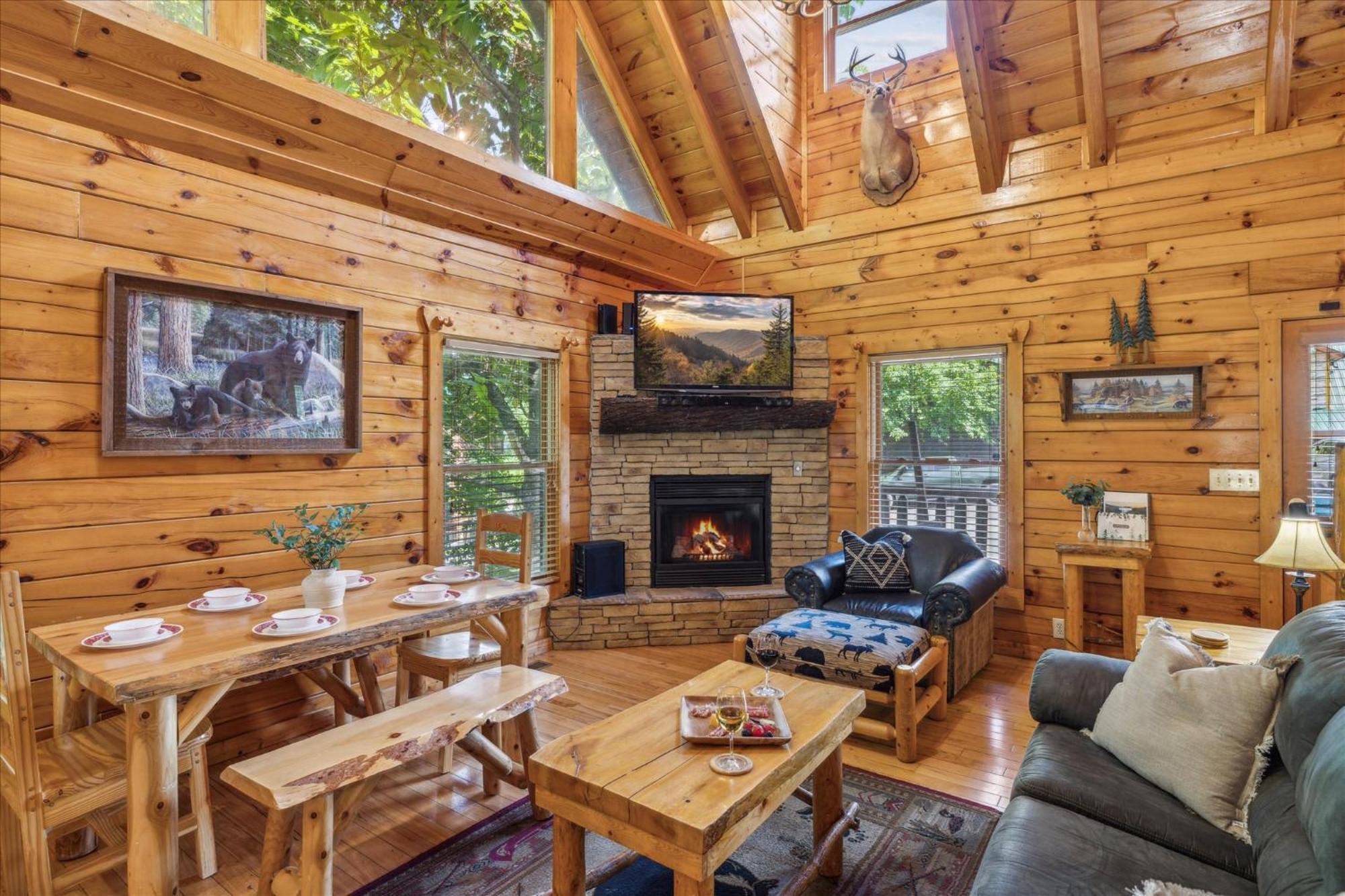 Sleepy Willow Cabin Sevierville Extérieur photo